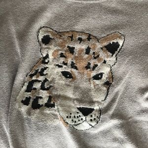 Crew Neck Long Sleeve Sweater Beige - Old Navy